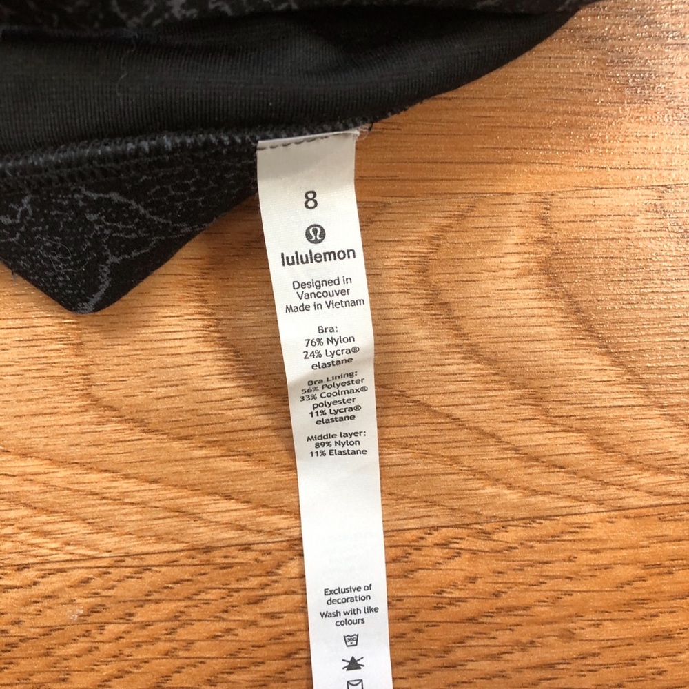 Lululemon flow Y bra nulu - Picture 3 of 5